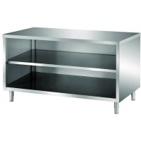 Tavolo inox Armadiato profondità 600 Tavolo inox Armadiato profondità 600