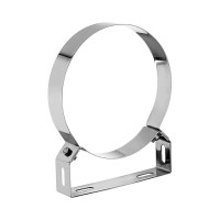 Fascetta Murale Acciaio Canna Fumaria