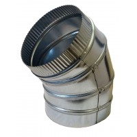 Curva a 90° e 45° Circolare Zincato spessore 7/10